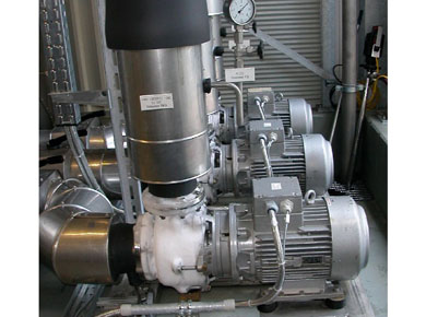 pump for transporting cryogenic liquids