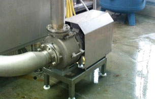 EDUR Torque-flow pump work for CAMPBELL US  food industry